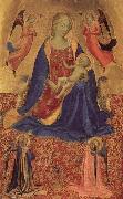 Fra Angelico Madonna and Child with Angles Sweden oil painting reproduction